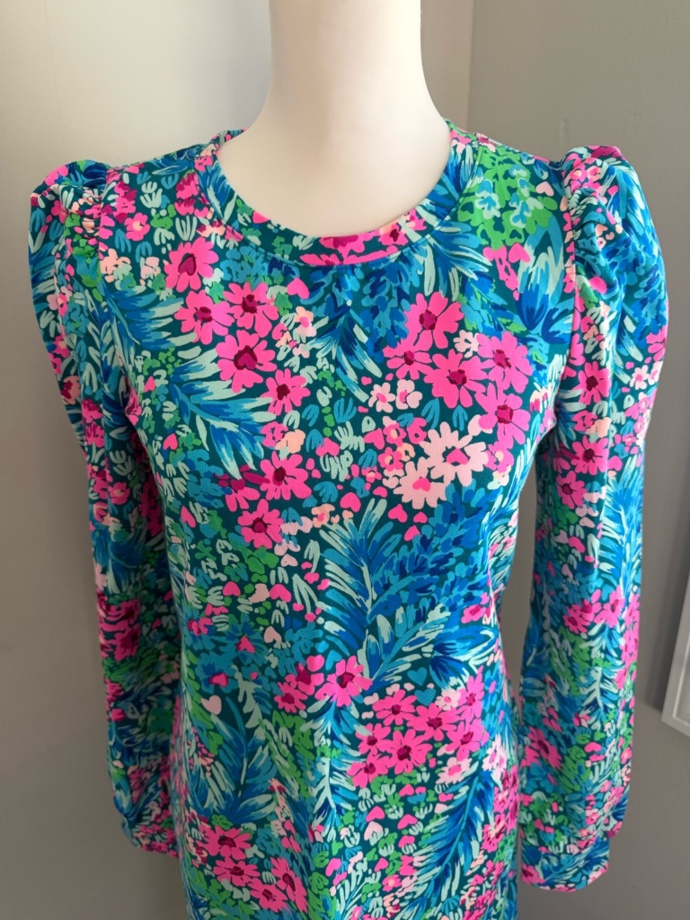 Lilly Pulitzer Jansen Dress in Multi Tiny Garden Size S - Picture 7 of 10